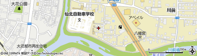 秋田県大仙市戸地谷（沼田）周辺の地図