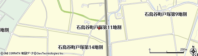 岩手県花巻市石鳥谷町戸塚（第１１地割）周辺の地図