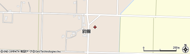 秋田県大仙市高梨於園55周辺の地図