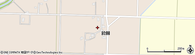 秋田県大仙市高梨於園43周辺の地図