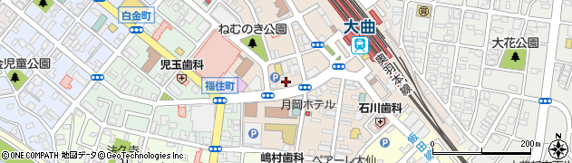 合資会社大曲タクシー周辺の地図
