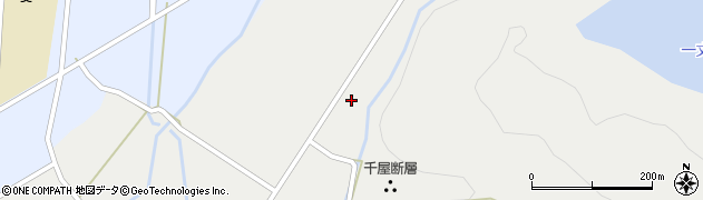 秋田県美郷町（仙北郡）千屋（上小森）周辺の地図