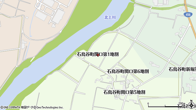 〒028-3133 岩手県花巻市石鳥谷町関口の地図