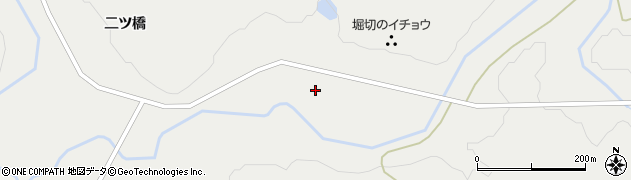 秋田県由利本荘市中俣坂ノ下周辺の地図