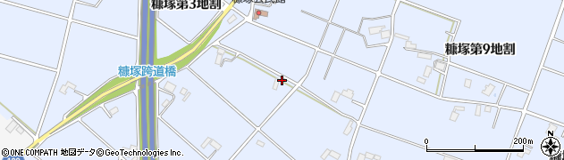 岩手県花巻市糠塚第４地割周辺の地図