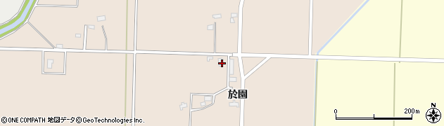 秋田県大仙市高梨於園17周辺の地図