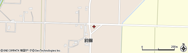 秋田県大仙市高梨於園15周辺の地図
