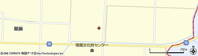 秋田県大仙市払田（仲谷地）周辺の地図