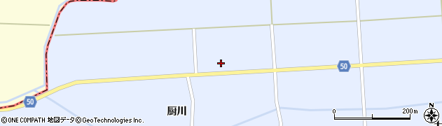 秋田県仙北郡美郷町土崎厨川谷地周辺の地図