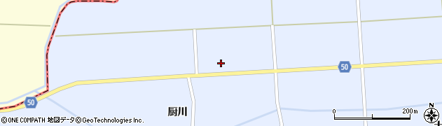 秋田県美郷町（仙北郡）土崎（厨川谷地）周辺の地図