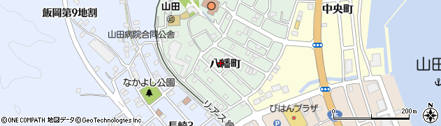 飯岡畳店周辺の地図
