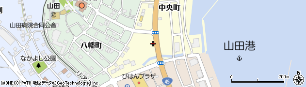 山田中央町周辺の地図