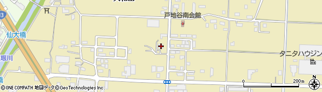 秋田県大仙市戸地谷大和田147周辺の地図