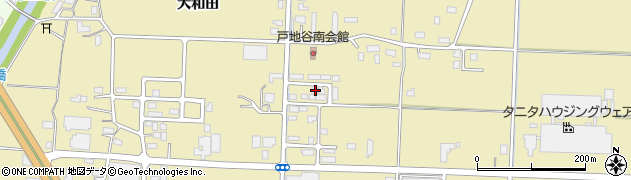 秋田県大仙市戸地谷大和田150周辺の地図