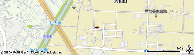 秋田県大仙市戸地谷大和田130周辺の地図