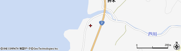 秋田県由利本荘市芦川芦川11周辺の地図