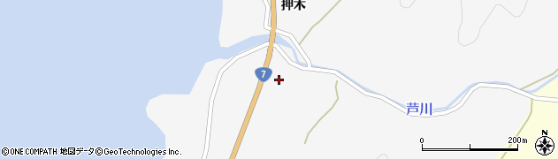 秋田県由利本荘市芦川芦川176周辺の地図