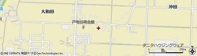 秋田県大仙市戸地谷大和田165周辺の地図