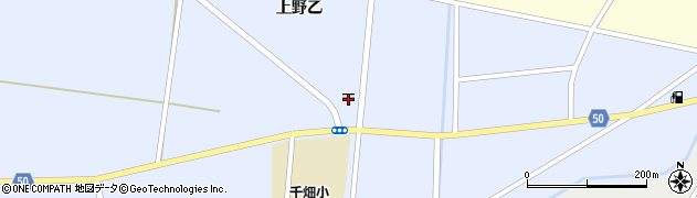 千屋郵便局周辺の地図
