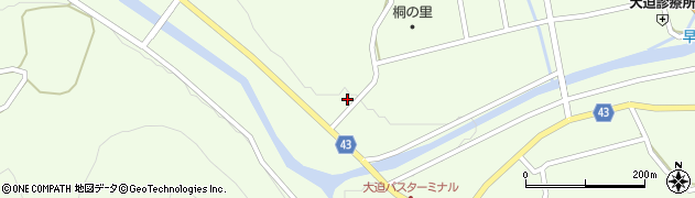 岩手県花巻市大迫町大迫（第４地割）周辺の地図