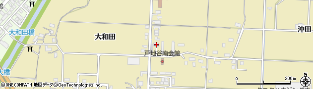 秋田県大仙市戸地谷大和田212周辺の地図