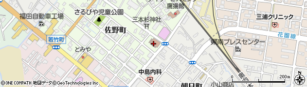 秋田県大仙市佐野町1周辺の地図