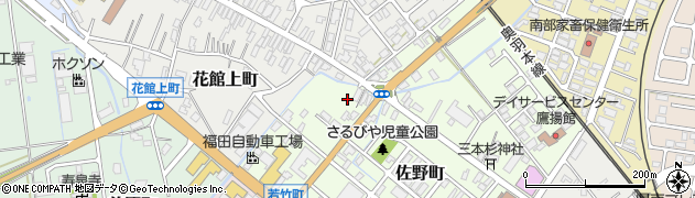 秋田県大仙市佐野町11周辺の地図
