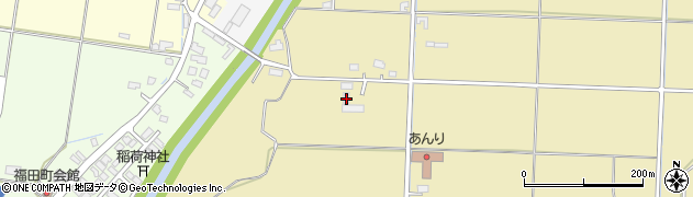 秋田県大仙市戸地谷大和田343周辺の地図