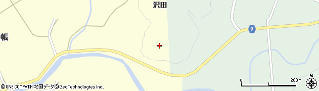 秋田雄和本荘線周辺の地図
