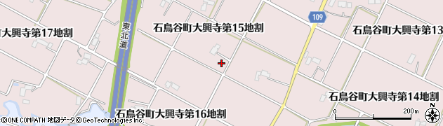 岩手県花巻市石鳥谷町大興寺（第１５地割）周辺の地図