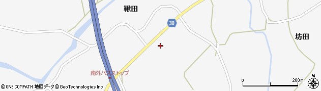 秋田県大仙市南外山王台214周辺の地図
