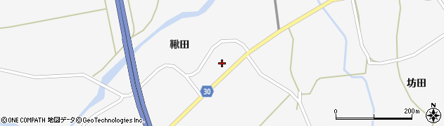 秋田県大仙市南外山王台219周辺の地図