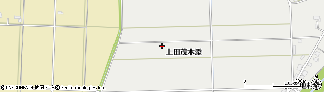 秋田県大仙市堀見内（上田茂木添）周辺の地図