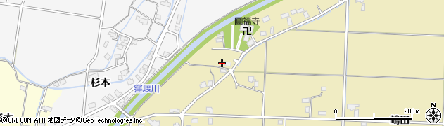 秋田県大仙市戸地谷畑田30周辺の地図