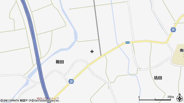 〒019-1852 秋田県大仙市南外太田の地図