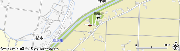 秋田県大仙市戸地谷畑田周辺の地図
