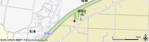 秋田県大仙市戸地谷（畑田）周辺の地図