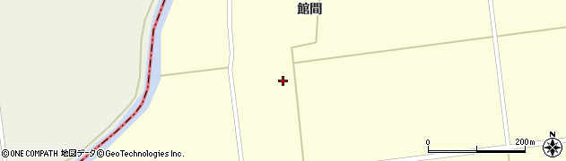 秋田県仙北郡美郷町本堂城回館間148周辺の地図