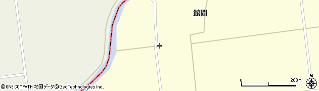 秋田県仙北郡美郷町本堂城回館間160周辺の地図