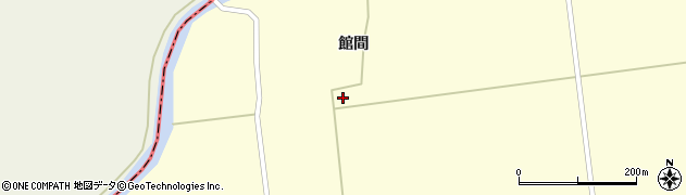 秋田県仙北郡美郷町本堂城回館間150周辺の地図