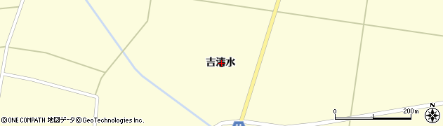 秋田県仙北郡美郷町本堂城回吉清水周辺の地図