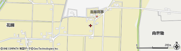 秋田県大仙市戸地谷中谷地108周辺の地図