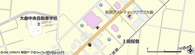 秋田県大仙市花館中台119周辺の地図