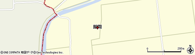 秋田県仙北郡美郷町本堂城回館間周辺の地図