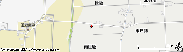 秋田県大仙市堀見内南世馳13周辺の地図