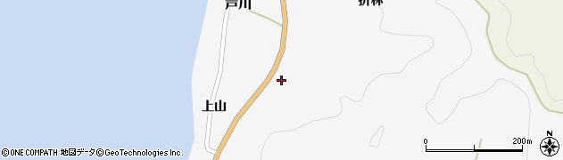 秋田県由利本荘市芦川（十連長根）周辺の地図