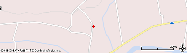 岩手県花巻市大迫町亀ケ森（第１１地割）周辺の地図