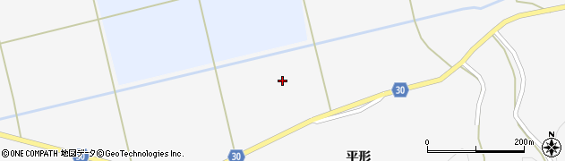 秋田県大仙市南外（平形中嶋）周辺の地図