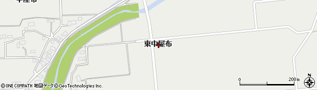 秋田県大仙市堀見内東中屋布周辺の地図
