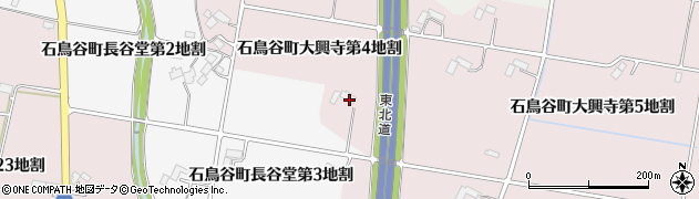 岩手県花巻市石鳥谷町大興寺（第４地割）周辺の地図